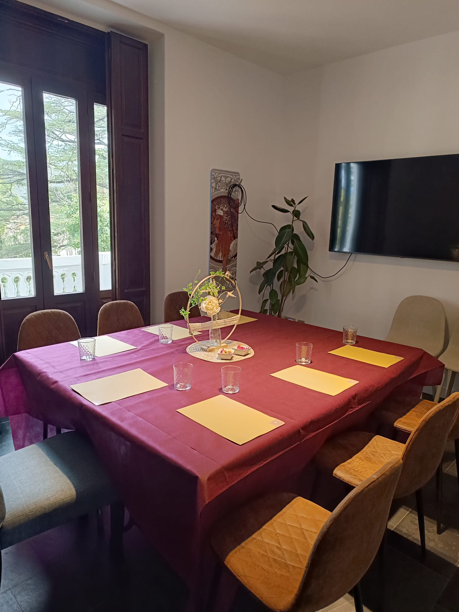 Sala para viajes de negocios